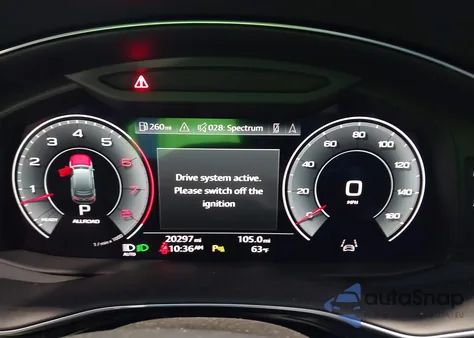 2021 Audi Q7 Prestige 55 Tfsi Quattro Tiptronic z USA, uszkodzony, nr VIN WA1VXAF72MD011778